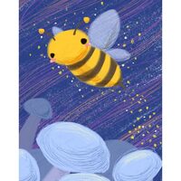 Kit pictura pe numere cu animale, 40x50cm, PPT3763