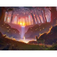 Kit pictura pe numere cu peisaj, 40x50cm, PPT3778