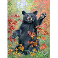 Kit pictura pe numere cu animale, 40x50cm, PPT3367