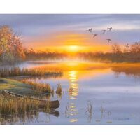 Kit pictura pe numere cu natura, 40x50cm, PPT3375