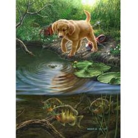 Kit pictura pe numere cu animale, 40x50cm, PPT3389