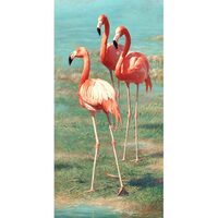 Kit pictura pe numere cu animale, 40x50cm, PPT3650