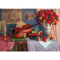 Kit pictura pe numere cu peisaj, 40x50cm, PPT3681