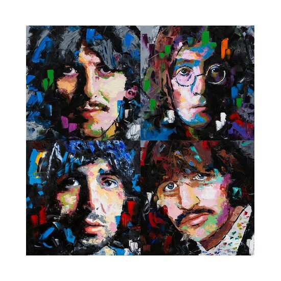 Kit pictura pe numere cu caricaturi, 40x50cm, PPT3404