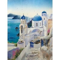 Kit pictura pe numere cu peisaj, 40x50cm, PPT3685