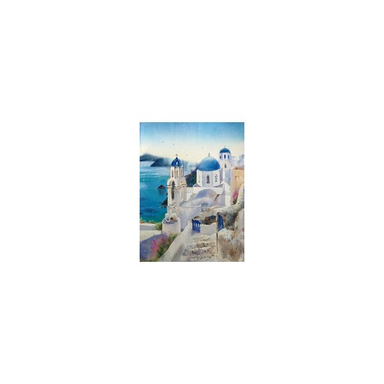 Kit pictura pe numere cu peisaj, 40x50cm, PPT3685