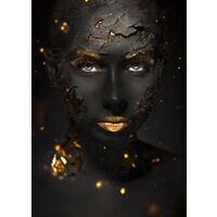 Kit pictura pe numere cu caricaturi, 40x50cm, PPT3474