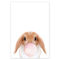 Kit pictura pe numere cu animale, 40x50cm, PPT3498