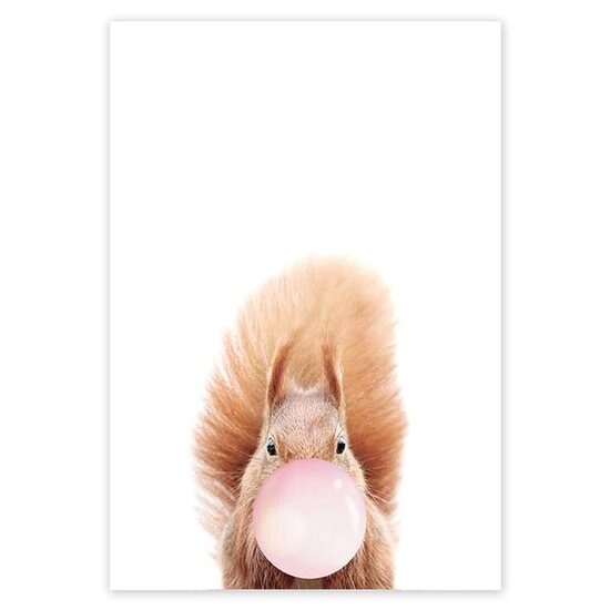 Kit pictura pe numere cu animale, 40x50cm, PPT3500