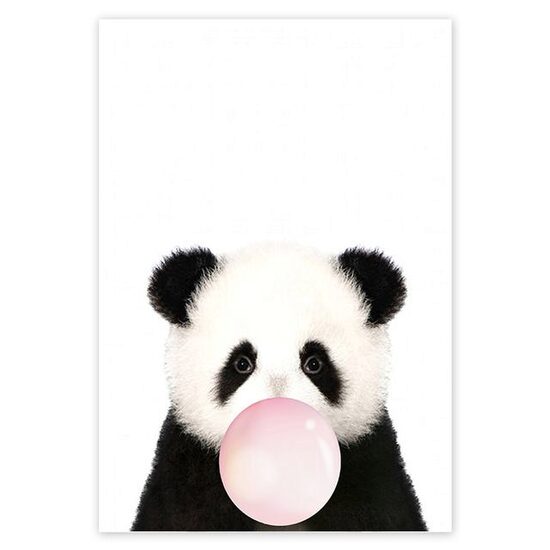 Kit pictura pe numere cu animale, 40x50cm, PPT3504