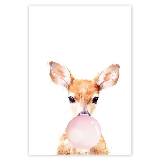 Kit pictura pe numere cu caricaturi, 40x50cm, PPT3509