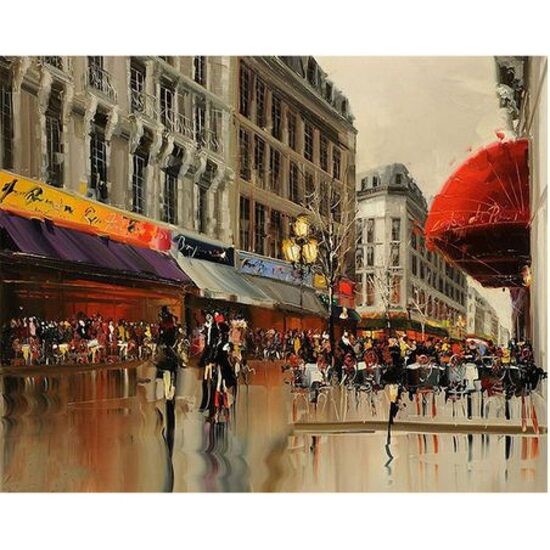 Kit pictura pe numere 40x50cm, PPT3662