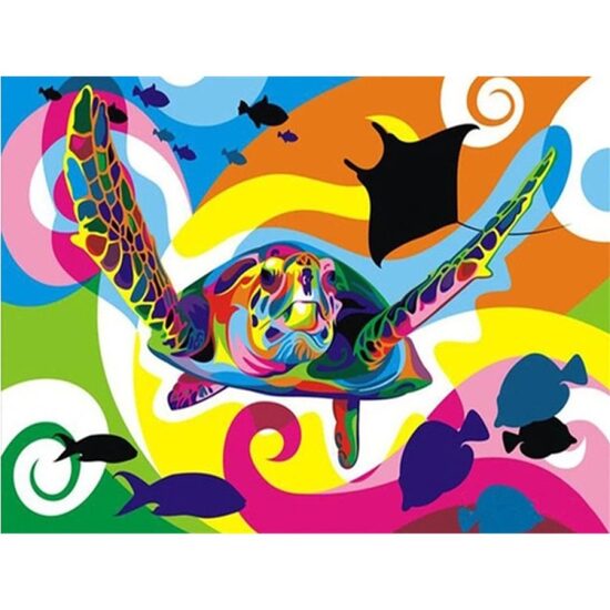 Kit pictura pe numere 40x50cm, PPT3697