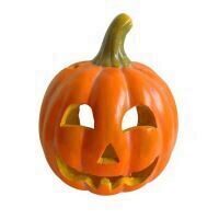 Decoratiune Halloween, Strend Pro 2337, dovleac, ceramica, 35 cm