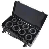Set 8 chei tubulare de impact JBM JB-52348, 1", 24-41 mm, hexagonale