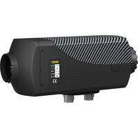 Incalzitor stationar diesel Vevor 8 kW, alimentare 12V DC, Telecomanda, consum 0.11-0.51 l/h, Rezervor extern 10 l, 39 x 11.5 x 14.5 cm