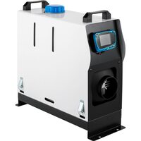 Incalzitor stationar diesel Vevor All-in-one Plateau 8 kW, alimentare 12V DC, Telecomanda, consum 0.1-0.24 l/h, Rezervor 5 l, 35 x 15 x 41 cm