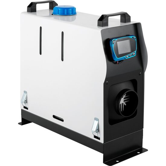 Incalzitor stationar diesel Vevor All-in-one Plateau 8 kW, alimentare 12V DC, Telecomanda, consum 0.1-0.24 l/h, Rezervor 5 l, 35 x 15 x 41 cm