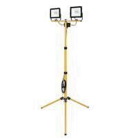 Trepied cu 2 proiectoare cu led Strend Pro Worklight BL2-E2, 2x30W, 2x2400 lm, cablu 2.5 m, IP65