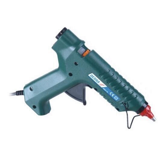 Pistol de lipit cu batoane silicon Dedra DED7552, putere 15/80 W