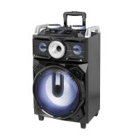 Boxa portabila cu Bluetooth si functie Karaoke, Trevi 120 W, FM, MP3, USB 