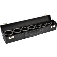 Set 8 chei tubulare de impact Yato YT-1115, 3/4, Hex, 19-41 mm