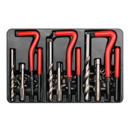 Set pentru reparat filete Yato YT-1769, 88 buc, M6, M8, M10