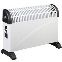 Convector cu ventilator Strend Pro DL01-D TURBO, 3 trepte de putere 750/1250/2000W, 230V