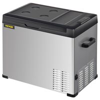 Lada frigorifica cu compresor Vevor Bluetooth, USB, Led, 12/24 V DC, 110-240 V AC, capacitate 30 l, -20 ℃ pana la 0 ℃, 650 x 375 x 357 mm 