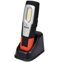 Lampa cu led si acumulator Yato YT-08560, putere 3W, 350 lm, 2200 mAh