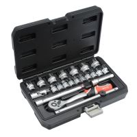 Trusa chei tubulare Yato YT-38561, Cr-V, 6-22mm, 22 buc