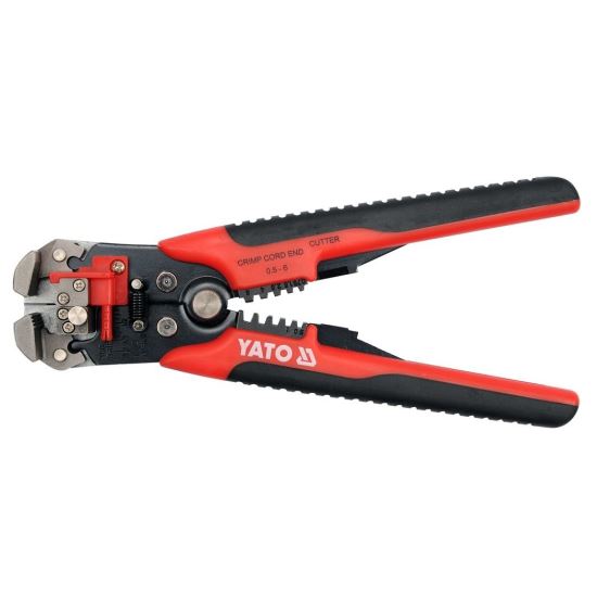 Cleste de sertizat si decablator Yato YT-2278, dimensiuni 0.5-6mm, 210mm