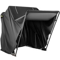 Cort pentru motociclete Vevor 270x105x155 cm, structura aluminiu, Pliabil, UV, Impermeabil