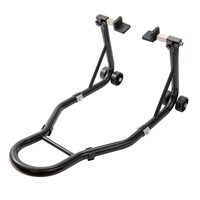 Suport roata spate motocicleta Vevor max 390 kg, Otel, Latime reglabila 