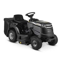 Tractoras de tuns iarba Alpina AT4 84 HA, 7.4 kW, transmisie hidrostatica, cos 240 l, Latime taiere 84 cm, lumini led