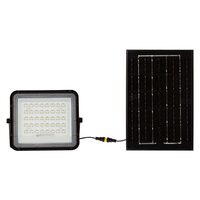 Proiector led cu incarcare solara 6W, 400 lm, 6400K, IP65, Aluminiu
