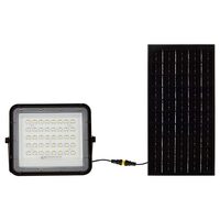 Proiector led cu incarcare solara 10 W, 800 lm, 4000K, IP65, Aluminiu