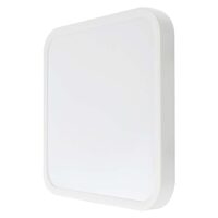 Aplica led cu senzor de miscare 18 W, Alb, 4000 K, 1830 lm, IP 44, Patrata 295 x 295 x 65 mm