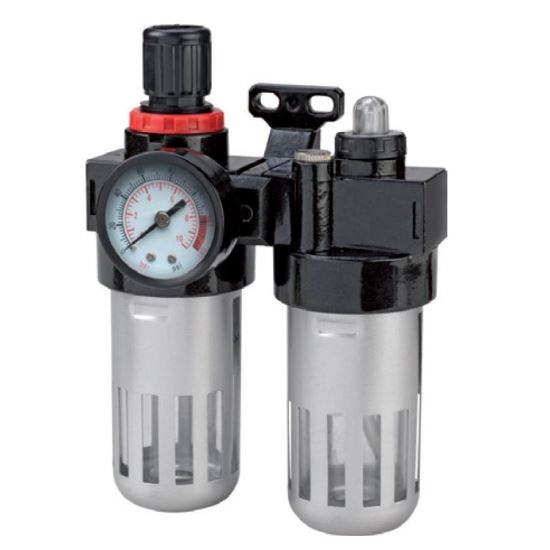 Filtru, regulator aer si lubrificator Strend Pro Airtool MF-3, max 9.3 Bar