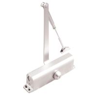 Brat amortizor hidraulic cu brat Fire5000 Silver, pentru inchidere usa 25-45 kg