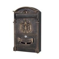 Cutie postala Strend Pro Antique, aluminiu, 410x255x90 mm