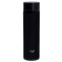 Termos Inox, display tactil led, 473 ml, inaltime 22.7 cm, diametru 6.4 cm, Negru