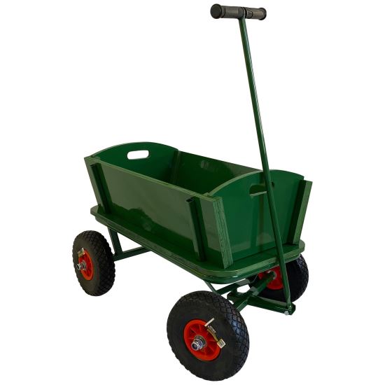 Carucior pentru gradina, Vivatechnix VMD-1008, cu roti pline, maxim 150kG