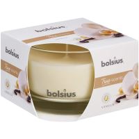 Lumanare parfumata Bolsius Jar True Scents 50/80 mm, vanilie