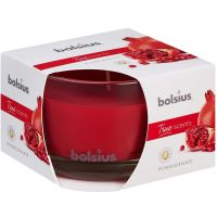 Lumanare parfumata Bolsius Jar True Scents 50/80 mm, Rodie