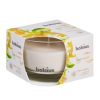 Lumanare parfumata Bolsius Jar True Scents 63/90 mm, Mango si Bergamot