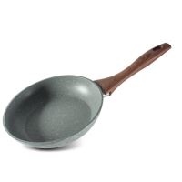 Tigaie Strend Pro MagicHome Marble Line, diametru 28 cm, acoperire marmura, maner lemn