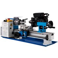 Mini strung pentru metal 550 W, Distanta dintre centre 300 mm, 50-2500 rpm