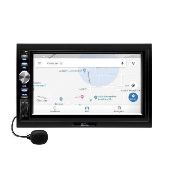 Multimedia player auto VBX900, LCD, RDS, BT, mirrorlink, touchscreen, iOS, Android, 4x50W, telecomanda