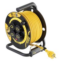 Prelungitor pe tambur Stanley IP44, lungime 20 m, H07RN-F 3G1.5, 3200W